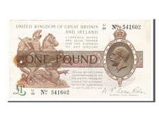 Billet, Grande-Bretagne, 1 Pound, 1928, SUP