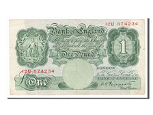 Biljet, Groot Bretagne, 1 Pound, 1934, TB+