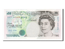 Banconote, Gran Bretagna, 5 Pounds, 1999, FDS