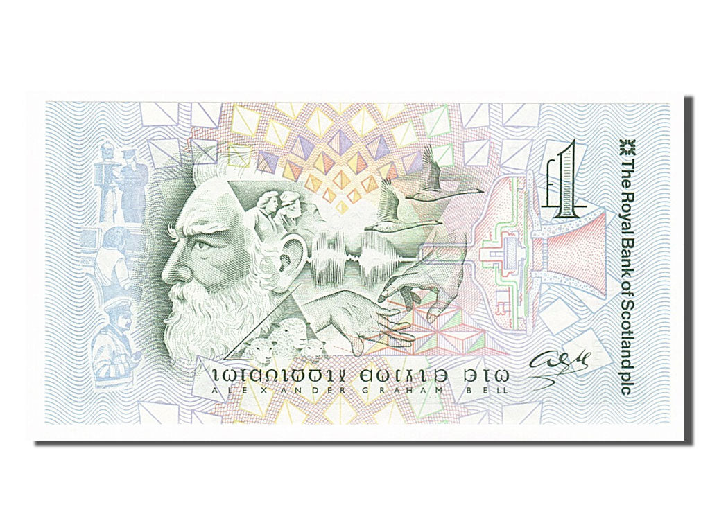 Scotland, 1 Pound, 1997, KM #359, 1997-03-03, UNC(65-70), AGB0369765