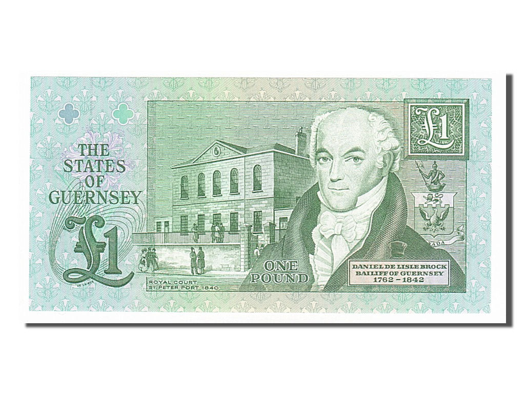 Banknote, Guernsey, 1 Pound, 1991, UNC(65-70)