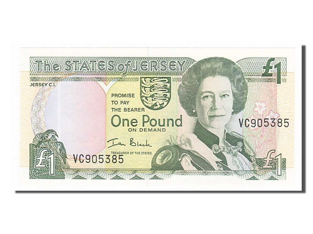 Jersey, 1 Pound, 2000, KM #26a, UNC(65-70), VC905385