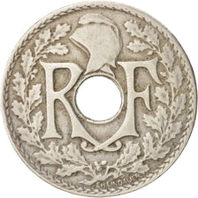 France, Lindauer, 25 Centimes, 1922, VF(20-25), Copper-nickel,KM:867a,Gadoury380