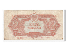 Poland, 2 Zlote, 1944, KM #106, VF(20-25), BA153377