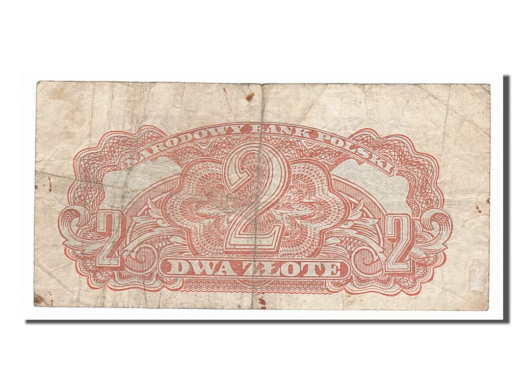 Poland, 2 Zlote, 1944, KM #106, VF(20-25), BA153377