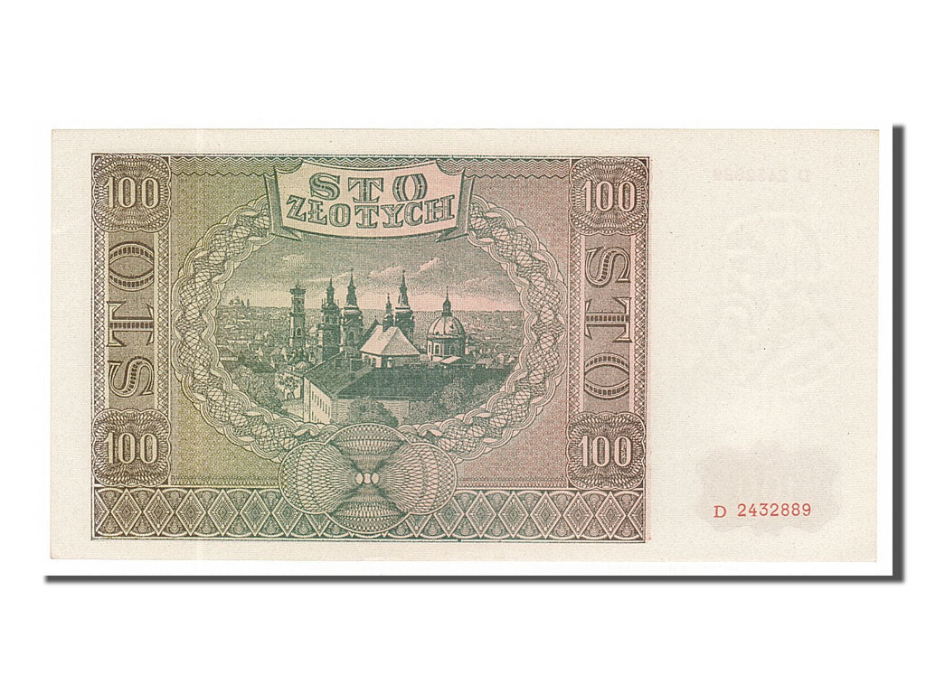 Banknote, Poland, 100 Zlotych, 1941, 1941-09-01, UNC(65-70)
