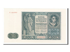 Poland, 50 Zlotych, 1941, KM #102, 1941-08-01, UNC(65-70), E4919767