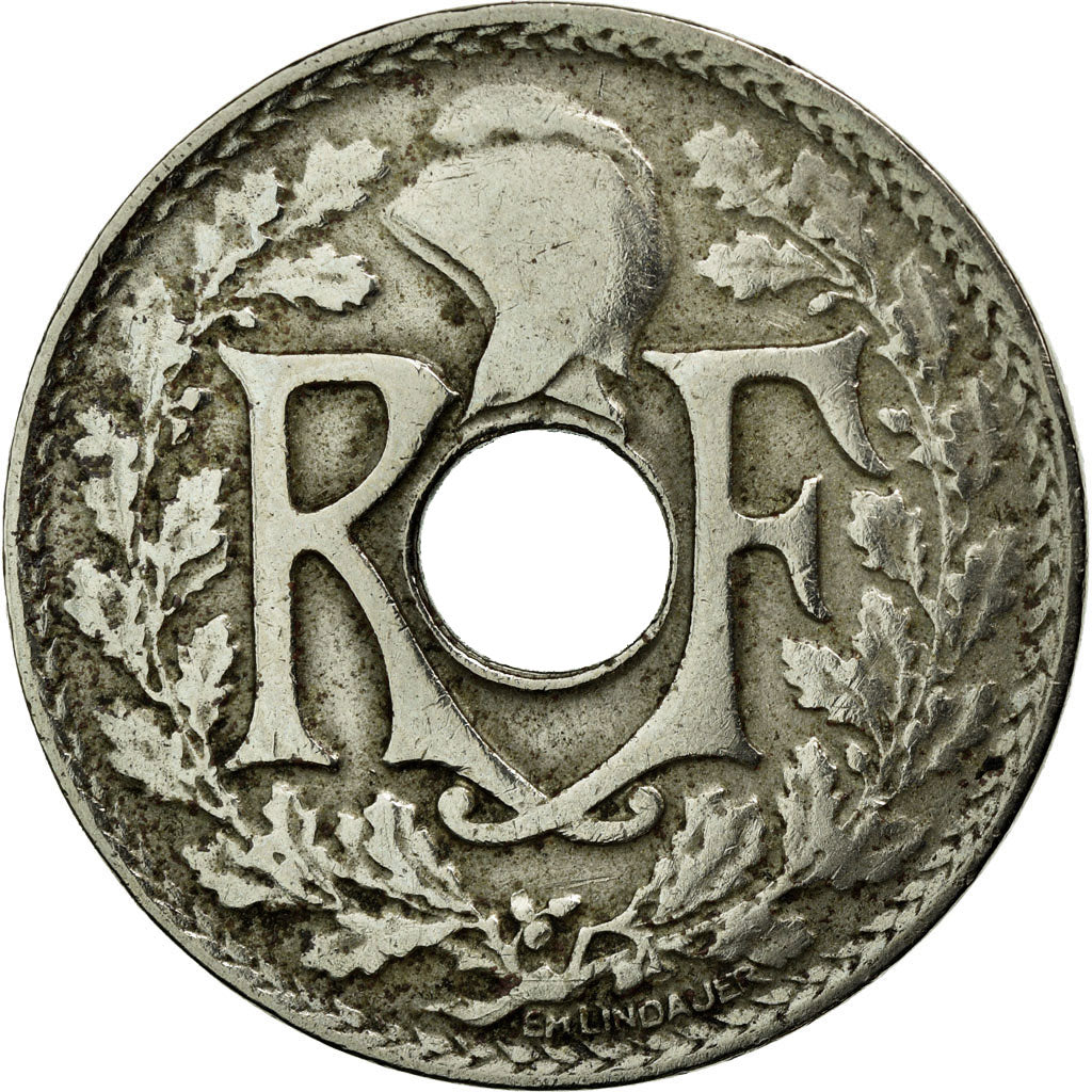 Coin, France, Lindauer, 25 Centimes, 1923, VF(20-25), Copper-nickel, KM:867a