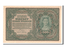 Poland, 500 Marek, 1919, KM #28, 1919-08-23, UNC(60-62), BH