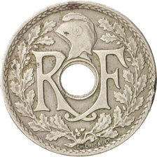France, Lindauer, 25 Centimes, 1924, EF(40-45), Copper-nickel,KM:867a,Gadoury380