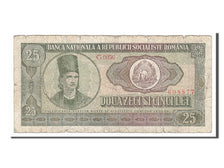 Romania, 25 Lei, 1966, KM #95a, VF(20-25), G0056