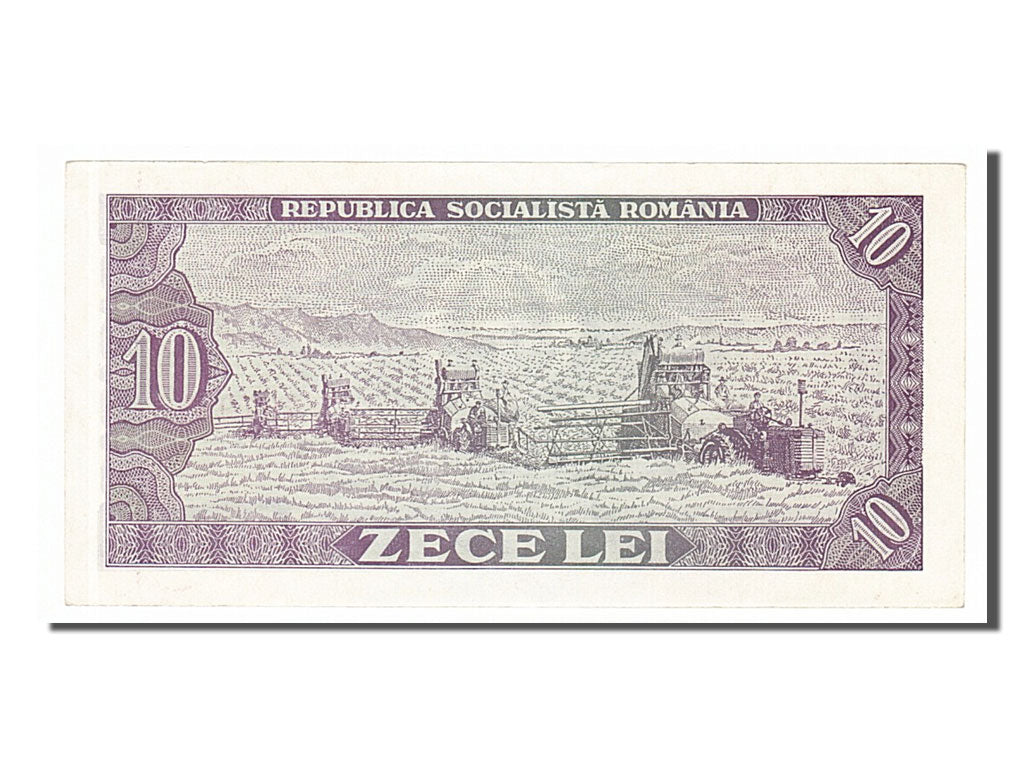 Romania, 10 Lei, 1966, KM #94a, UNC(63), A0351