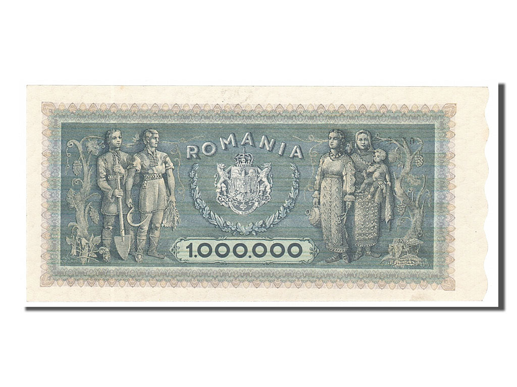 Banconote, Romania, 1,000,000 Lei, 1947, FDS
