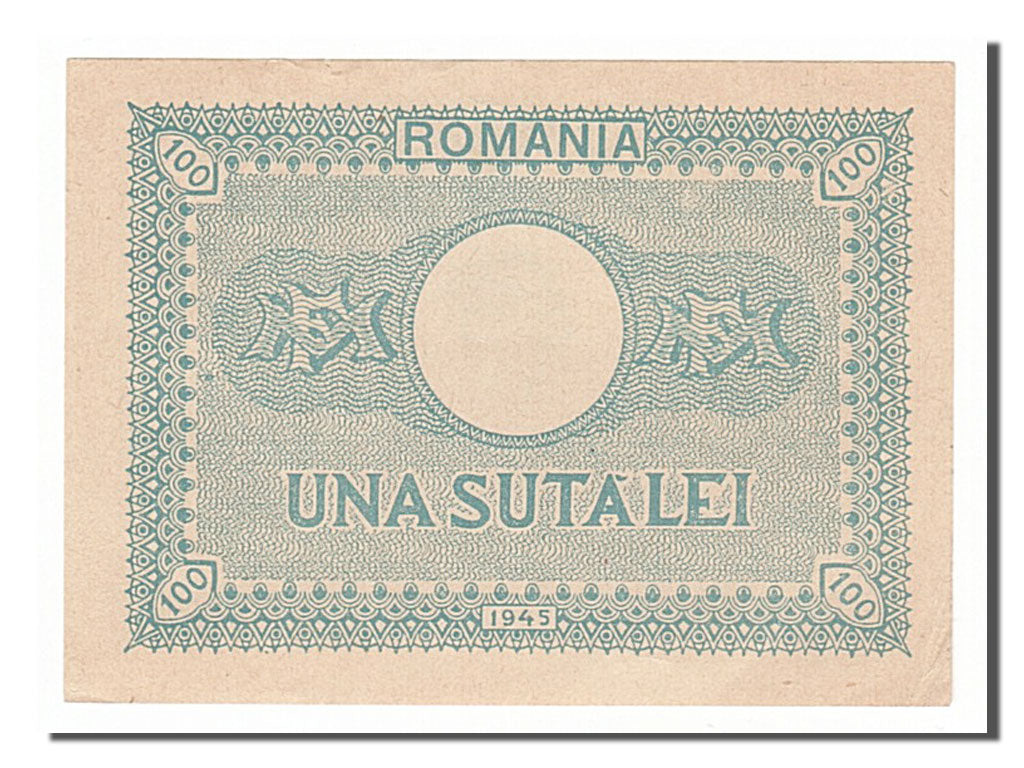 Romania, 100 Lei, 1945, KM #78, UNC(60-62)