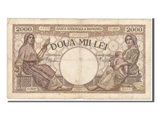 Romania, 2000 Lei, 1941, KM #53a, 1941-11-18, VF(20-25), O.0800