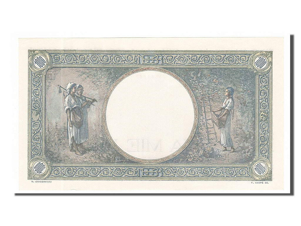 Romania, 1000 Lei, 1941, KM #52a, 1941-09-10, UNC(63), G.1424