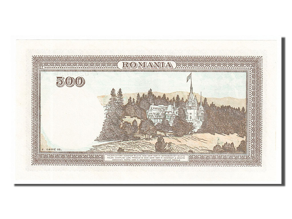 Romania, 500 Lei, 1941, KM #51a, 1941-04-02, UNC(65-70), R/7