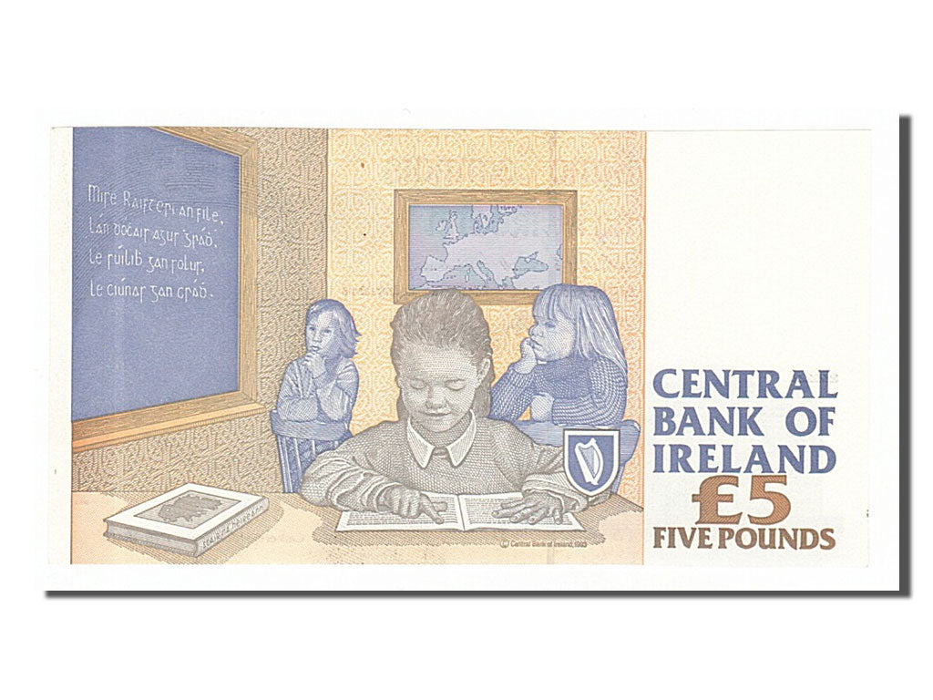 Banknote, Ireland - Republic, 5 Pounds, 1996, 1996-10-22, UNC(63)