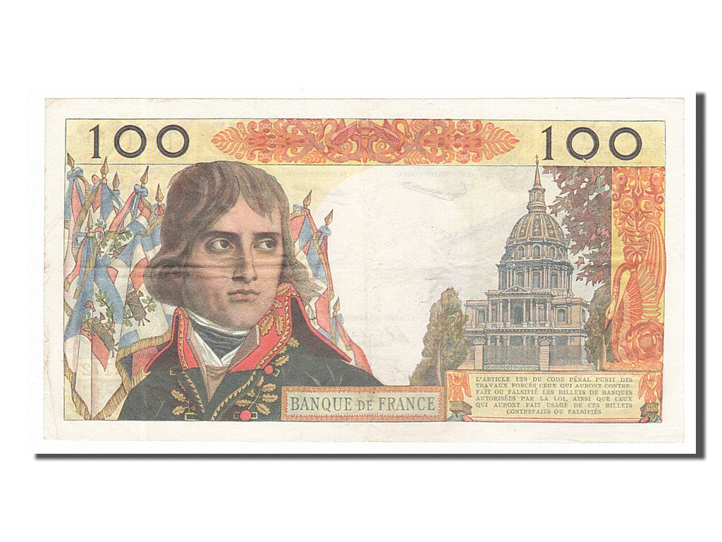 Banknote, France, 100 Nouveaux Francs, 100 NF 1959-1964 ''Bonaparte'', 1962