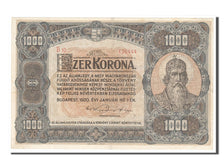 Hungary, 1000 Korona, 1920, KM #66a, 1920-01-01, AU(55-58), B10