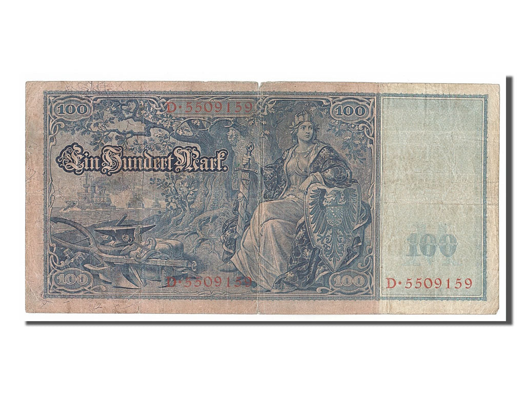 Banknote, Germany, 100 Mark, 1910, 1910-04-21, VF(30-35)