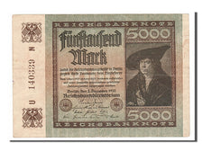 Banconote, Germania, 5000 Mark, 1922, 1922-12-02, BB