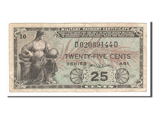 Banknote, United States, 25 Cents, 1951, VF(30-35)