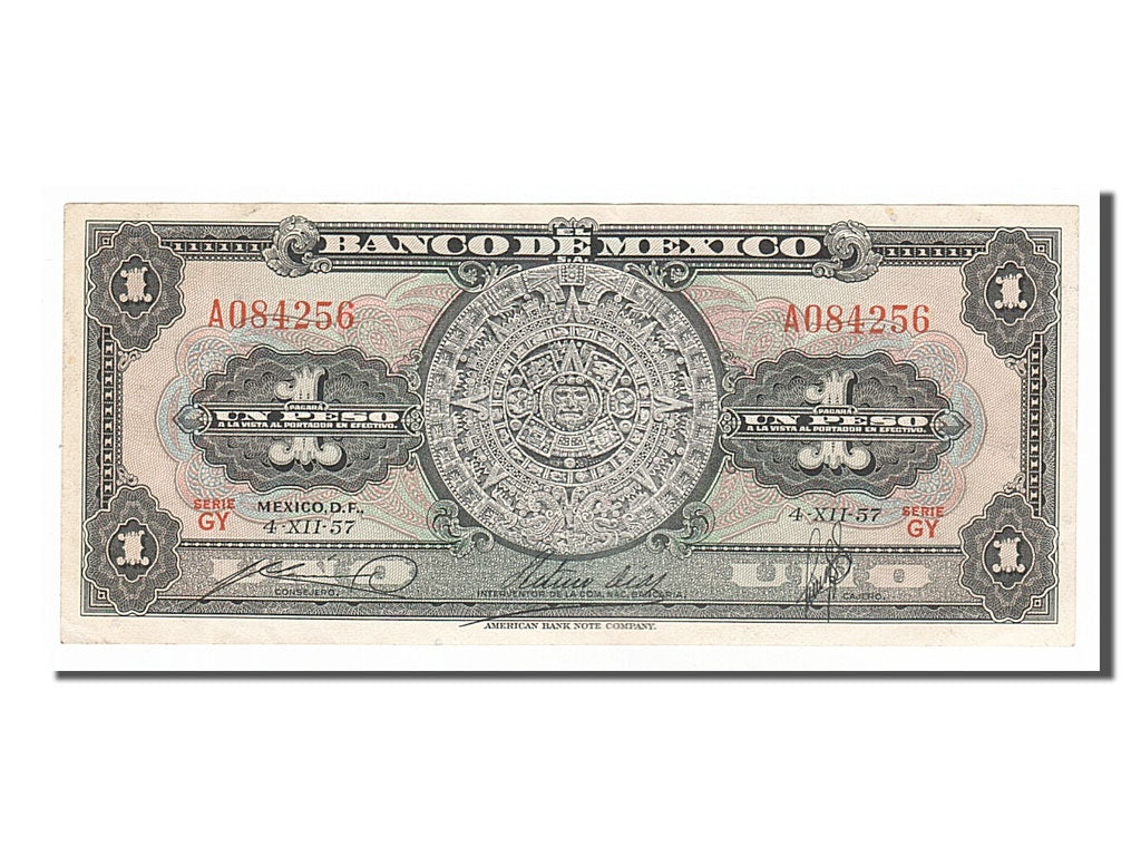 Mexique, 1 Peso type 1957
