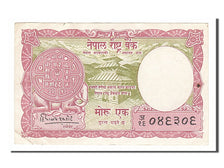 Nepal, 1 Rupee, 1965, KM #12, AU(50-53)