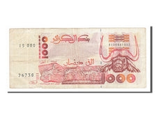 Algeria, 1000 Dinars, 1992, KM #142a, 1992-05-21, VF(30-35), 0120047257