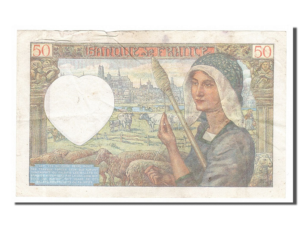 50 Francs type Jacques Coeur