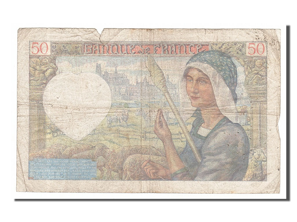 50 Francs type Jacques Coeur