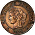 Monnaie, France, Cérès, Centime, 1872, Bordeaux, TTB, Bronze, KM:826.2