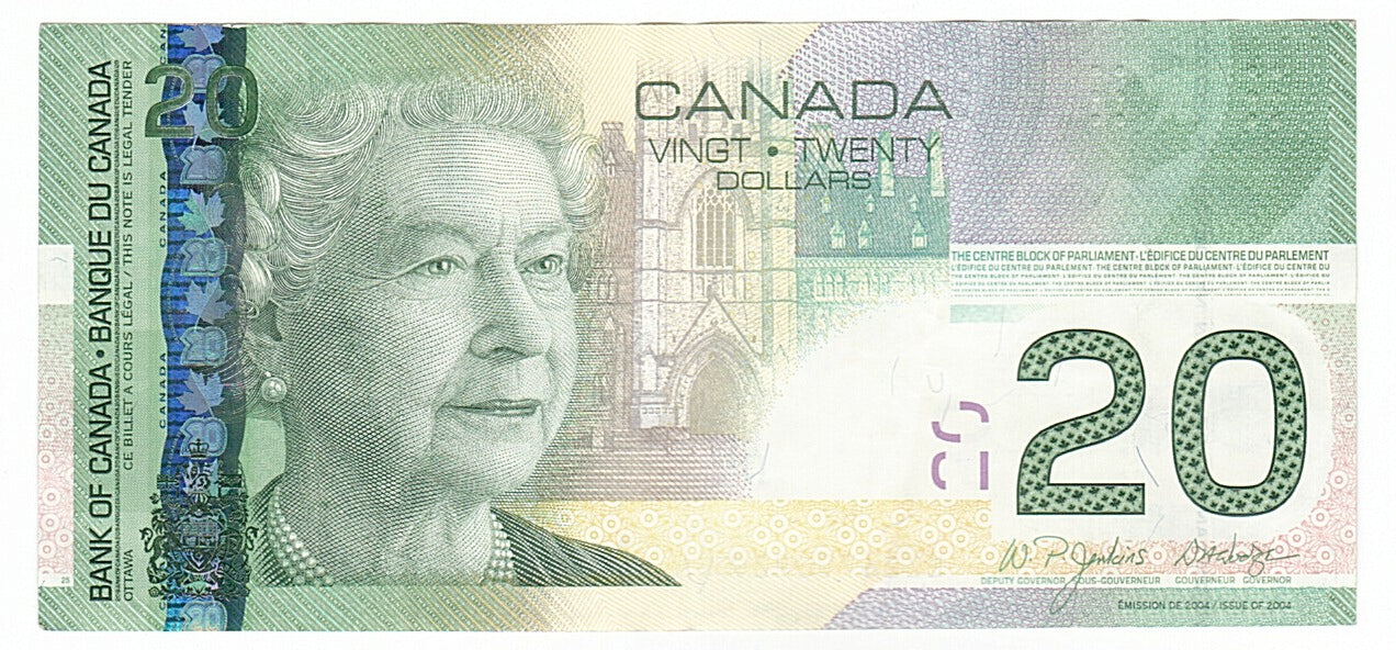 Canada, 20 Dollars, 2006, KM #103c, AU(50-53), AZZ6790229