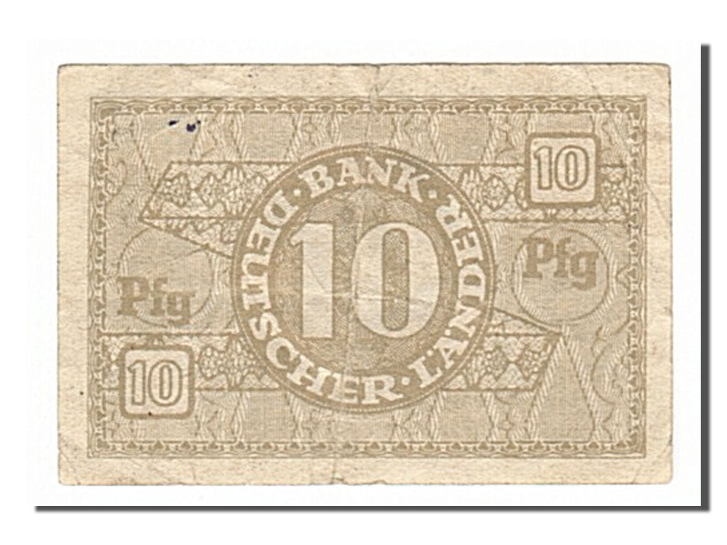 Banknote, Germany - Democratic Republic, 10 Deutsche Mark, 1948, EF(40-45)
