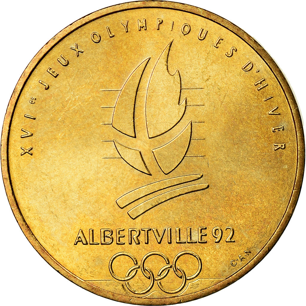 Francja, Medal, XVIème Jeux Olympiques d'Hiver d'Albertville, 1992, MS(64)