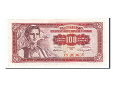 Banknote, Yugoslavia, 100 Dinara, 1955, 1955-05-01, AU(55-58)