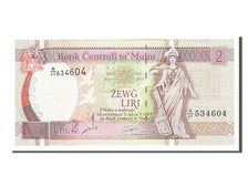 Malta, 2 Liri, 1994, KM #45a, AU(50-53), A/11