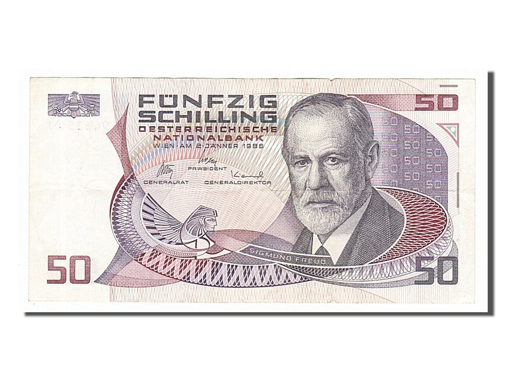 Austria, 50 Schilling, 1986, KM #149, 1986-01-02, EF(40-45), E946350J