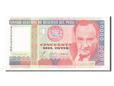 Banknote, Peru, 50,000 Intis, 1988, 1988-06-28, UNC(65-70)