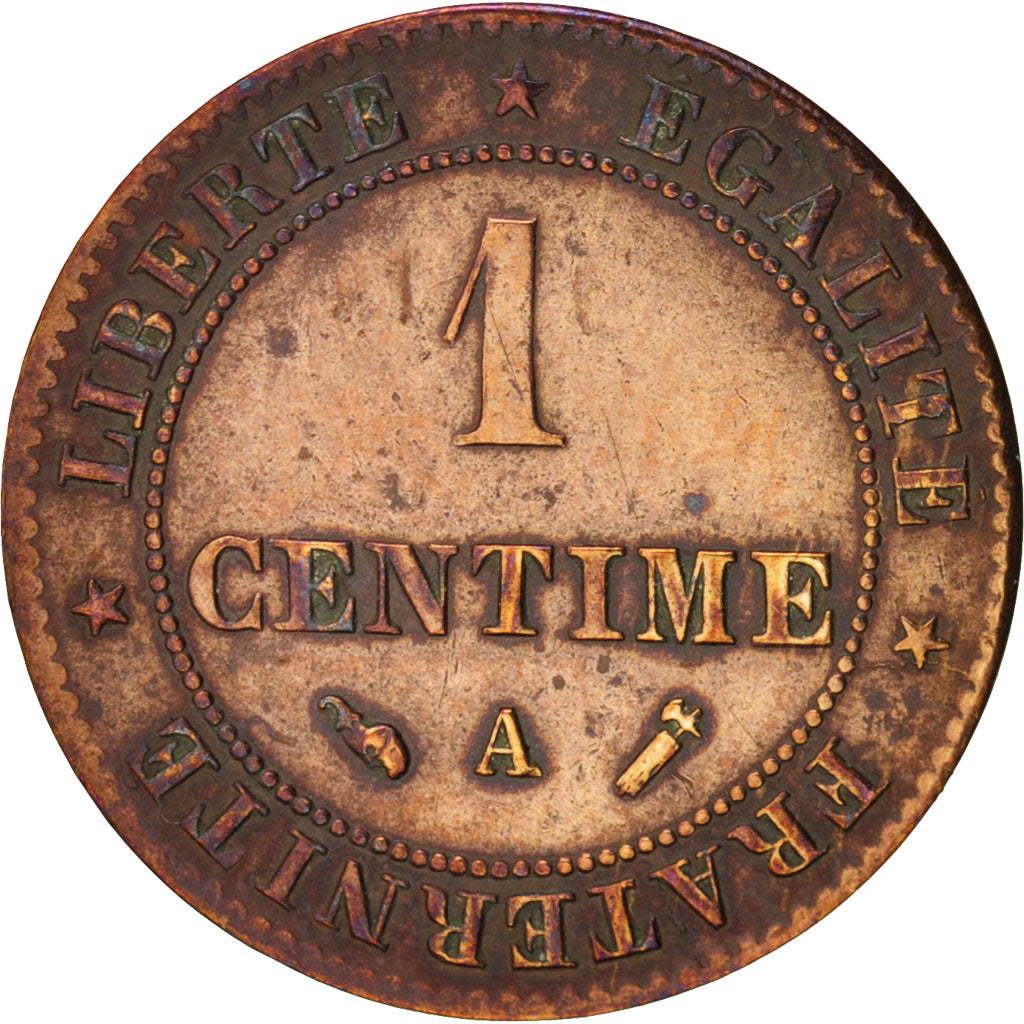 Coin, France, Cérès, Centime, 1887, Paris, EF(40-45), Bronze, KM:826.1