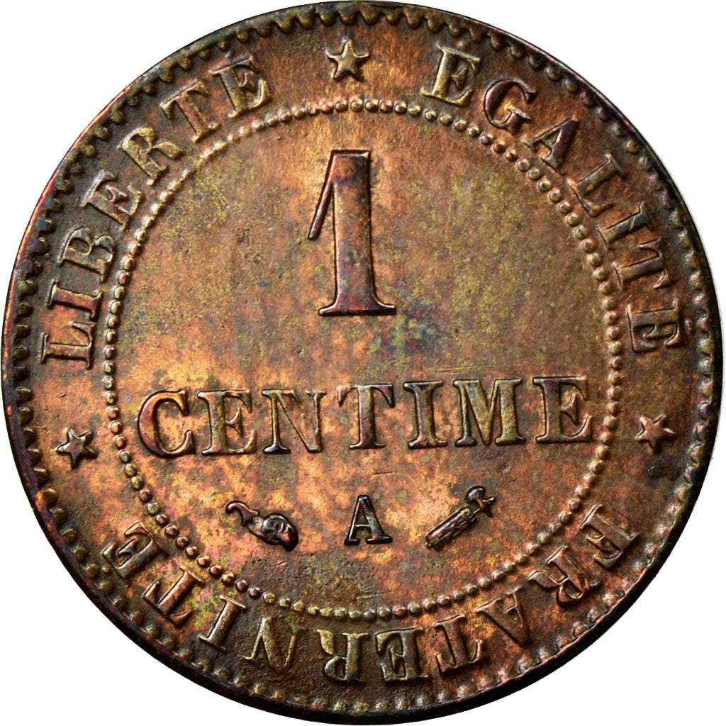 Münze, Frankreich, Cérès, Centime, 1888, Paris, SS, Bronze, KM:826.1