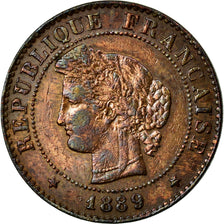 Monnaie, France, Cérès, Centime, 1889, Paris, TTB, Bronze, KM:826.1