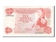 Mauritius, 10 Rupees, 1967, KM #31c, EF(40-45), A/64
