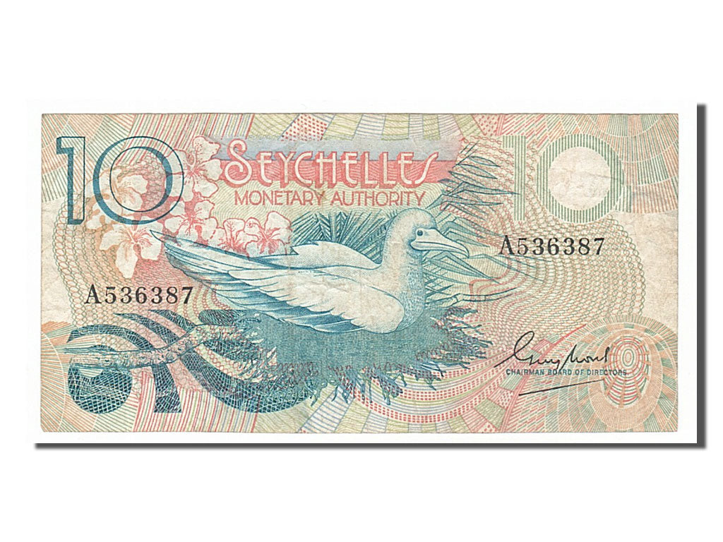 Seychelles, 10 Rupees, 1983, KM #28a, EF(40-45), A536387