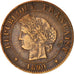 Monnaie, France, Cérès, Centime, 1890, Paris, TTB, Bronze, KM:826.1