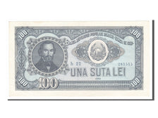 Romania, 100 Lei, 1952, KM #90b, UNC(60-62), h22