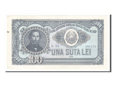 Romania, 100 Lei, 1952, KM #90b, AU(55-58), h22