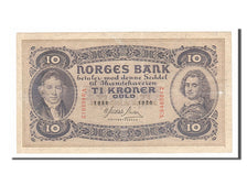Norway, 10 Kroner, 1936, KM #8c, VF(30-35), V9465612