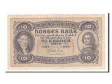 Norway, 10 Kroner, 1936, KM #8c, VF(30-35), V9465612